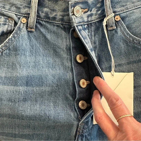 NEW KanCan Dixon Ultra High Rise 90's button fly Boyfriend Jeans size 11/29 NWT - Picture 4 of 12